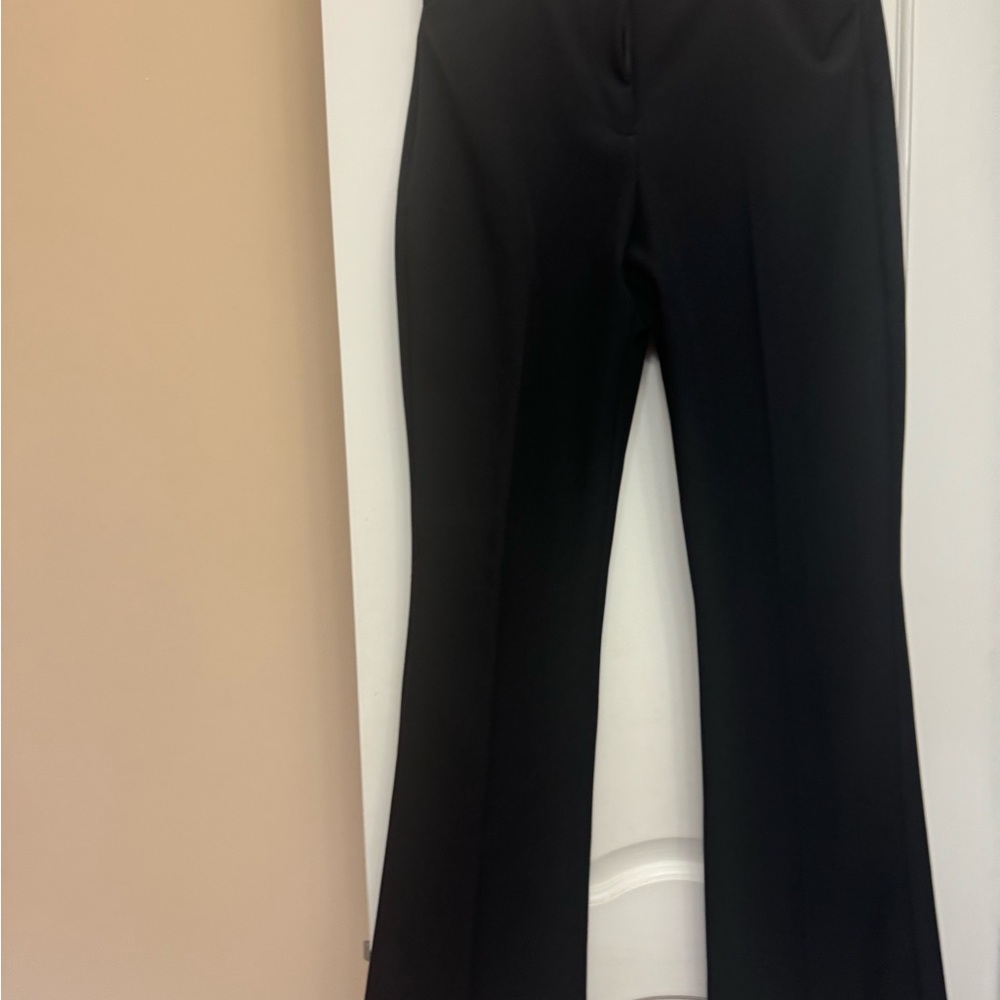 Express Editor Black Flare Women's Pants - Size 2